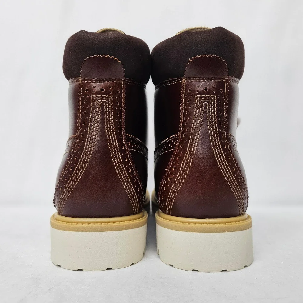 Timberland Premium 6 Inch Boot Waterproof Wingtip TB0A2A8VEM4 Brown Men Size‎ 8